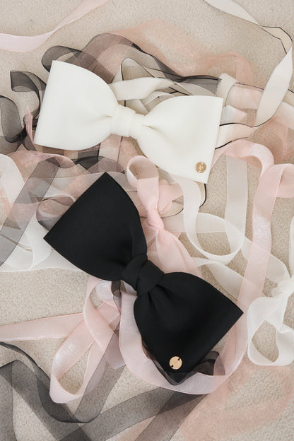 partage big ribbon barrette