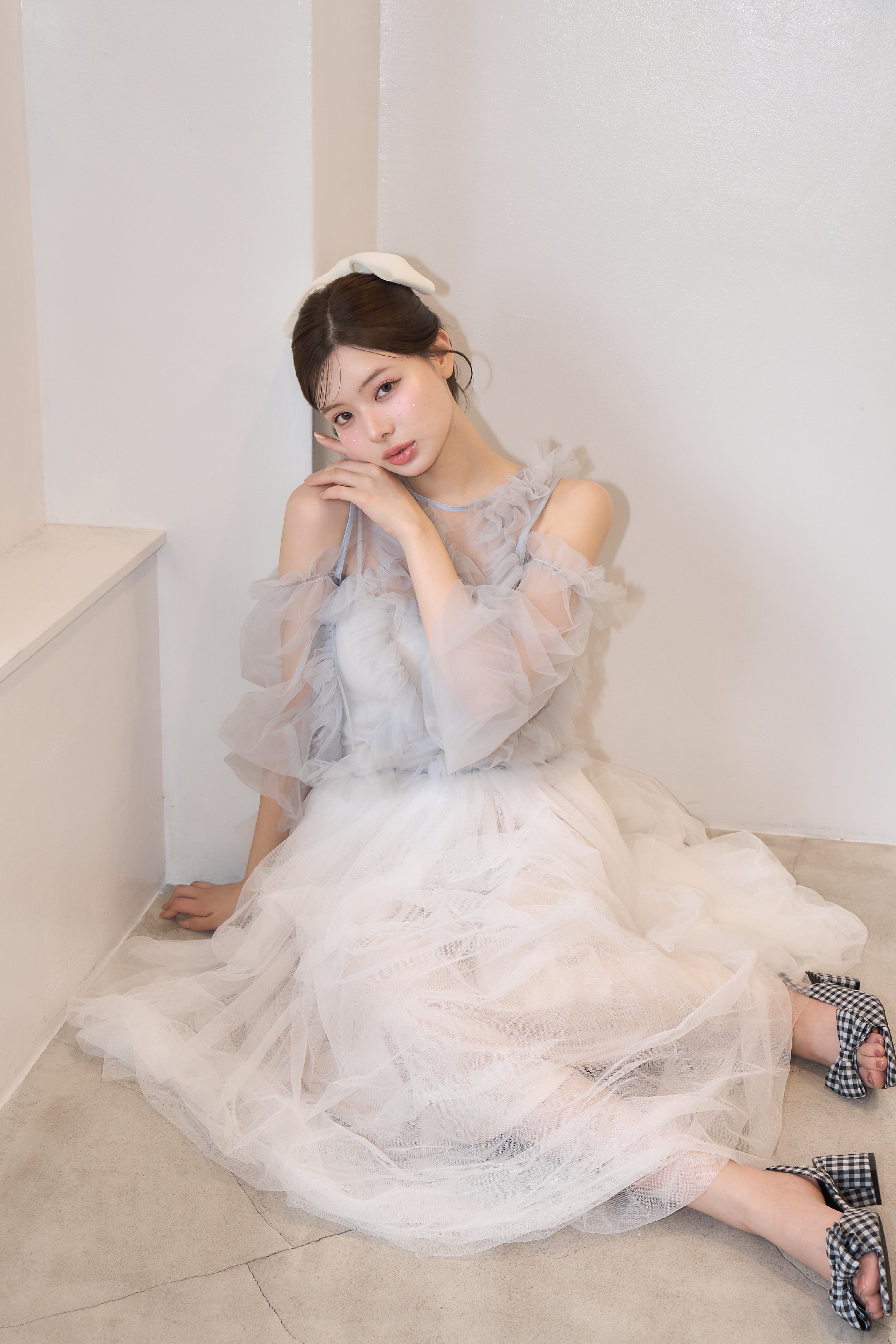 new colors⟡.·】partage tulle tops – POMIII PARTAGE