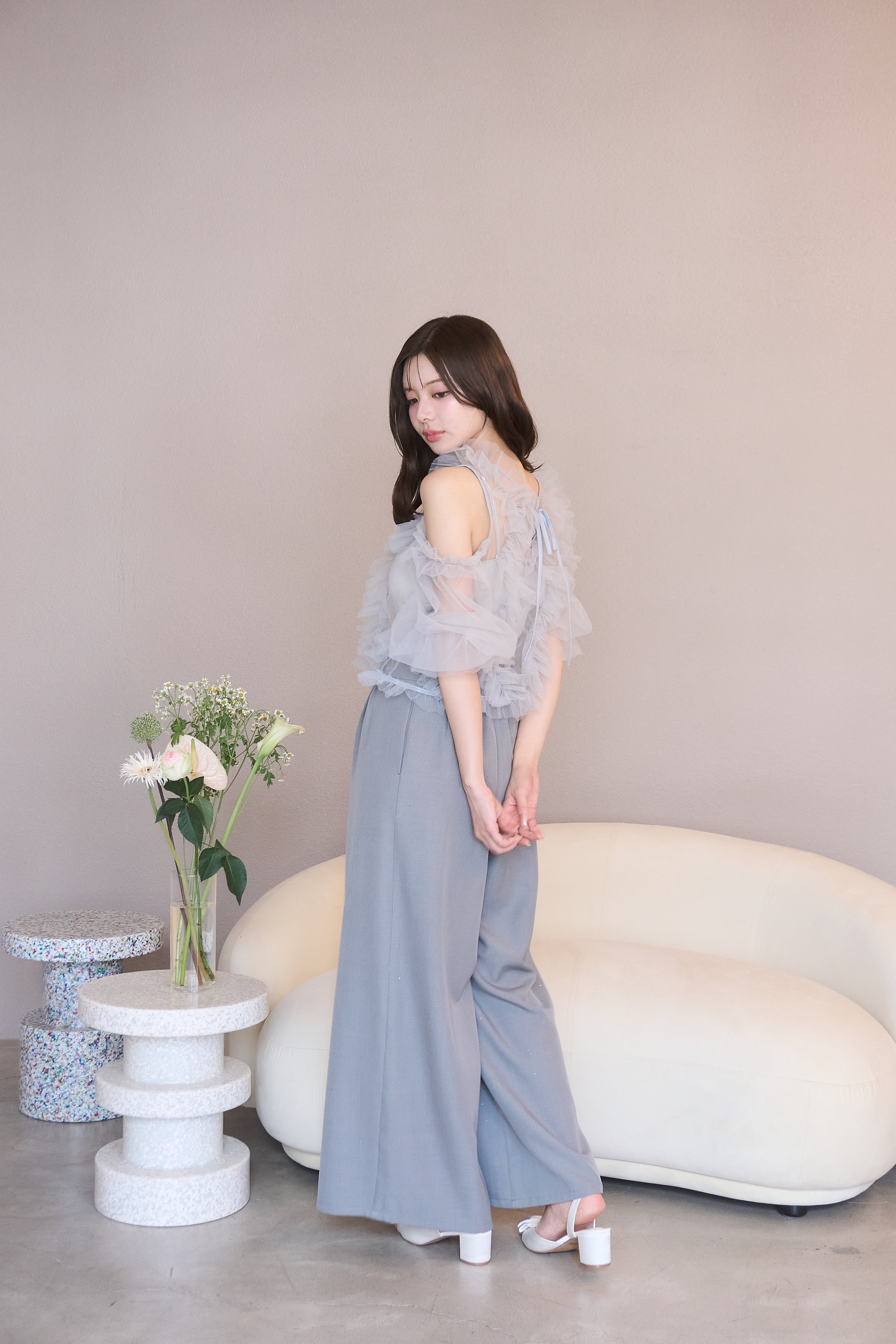 partage tulle tops｜パルタージュチュールトップス – POMIII PARTAGE