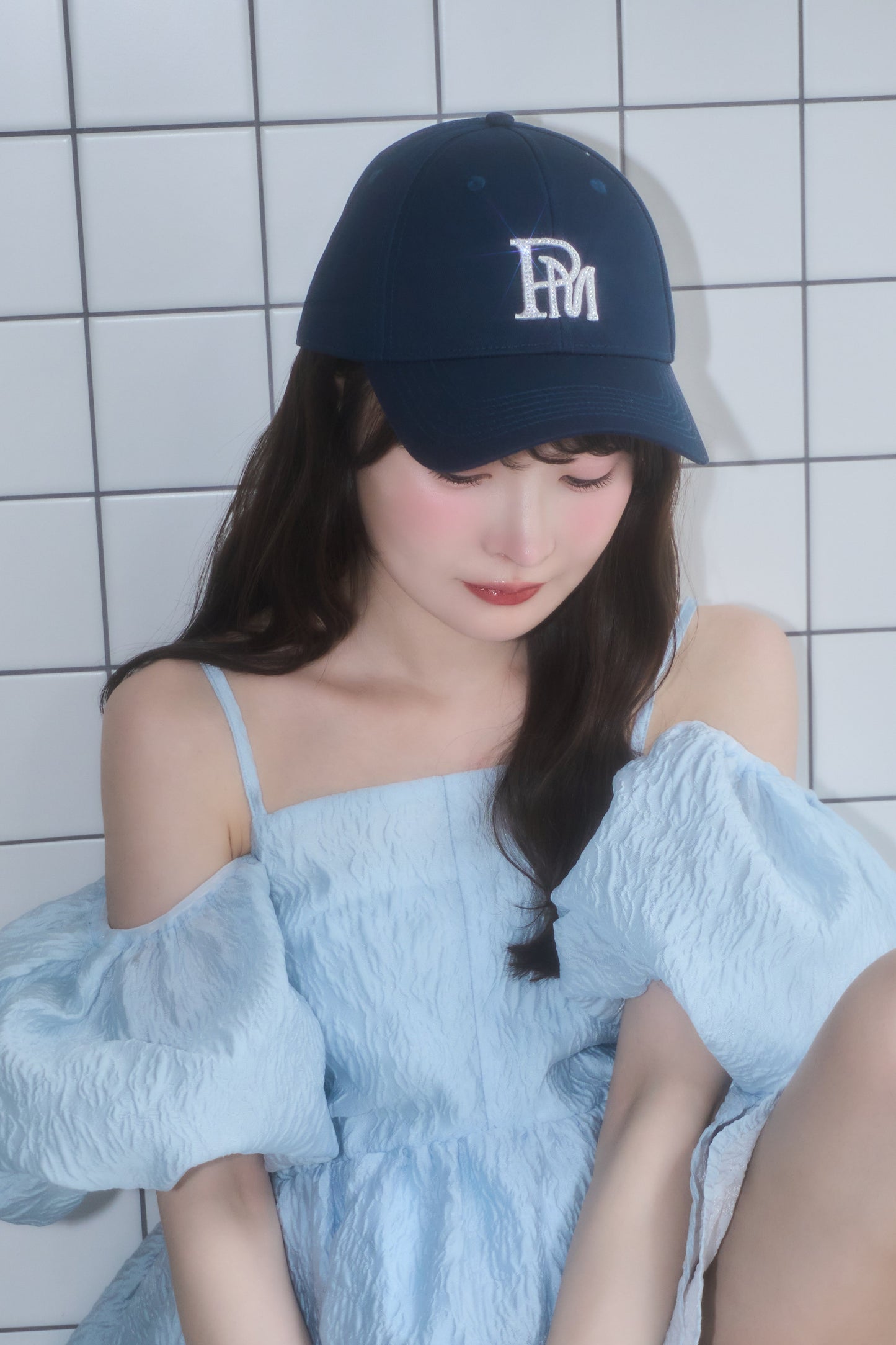 PM logo bijou cap