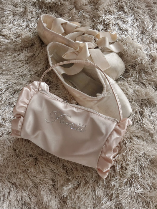 fairy satin frill bag