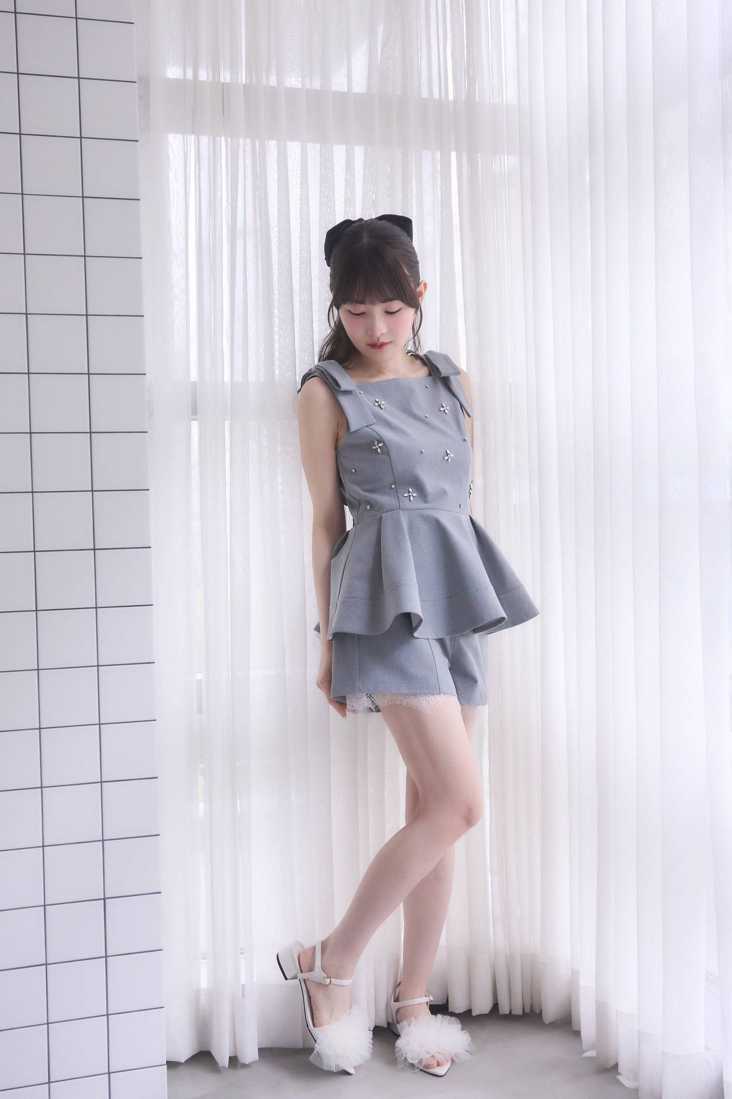 bijou peplum tops