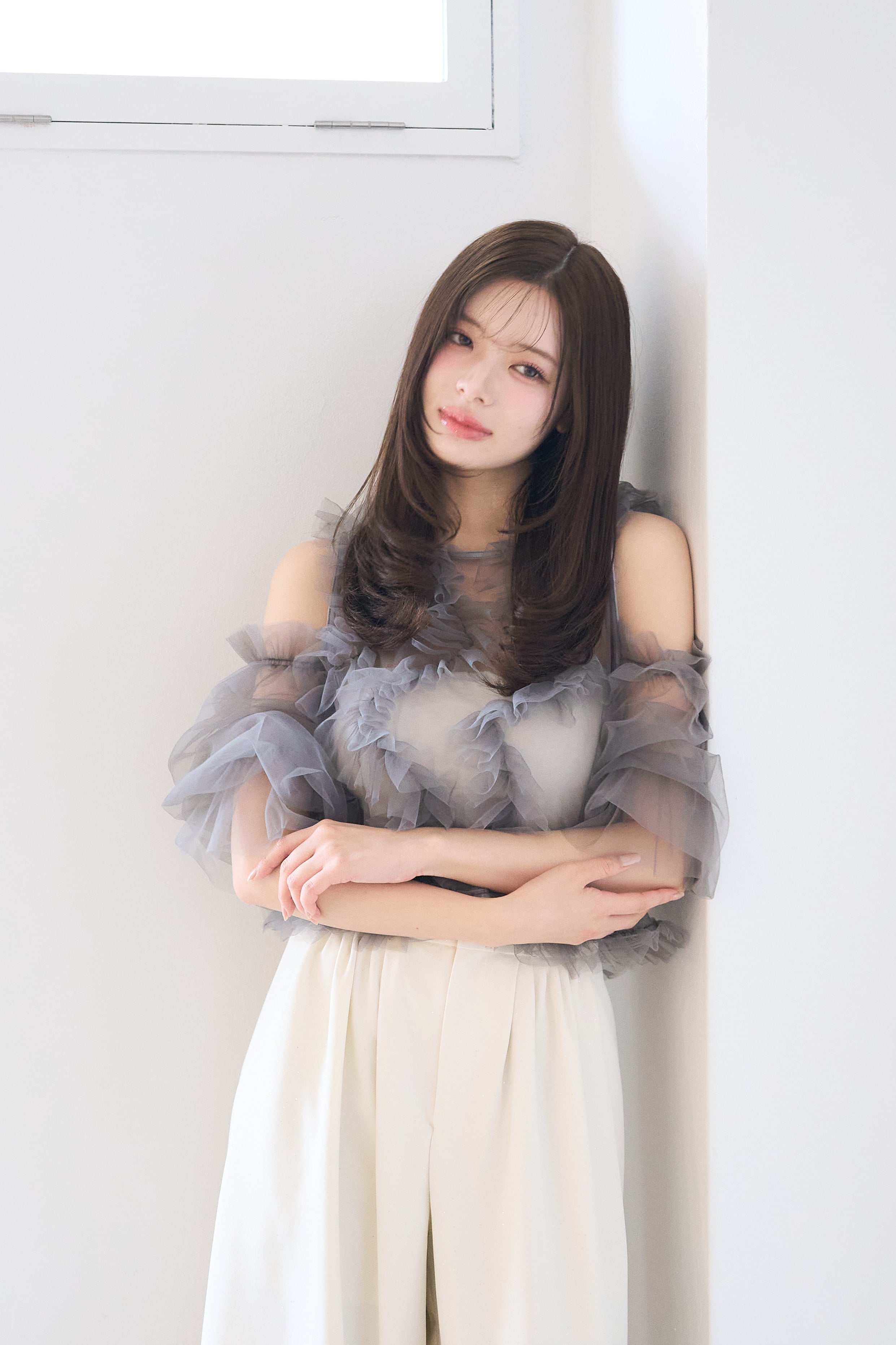 new colors⟡.·】partage tulle tops – POMIII PARTAGE