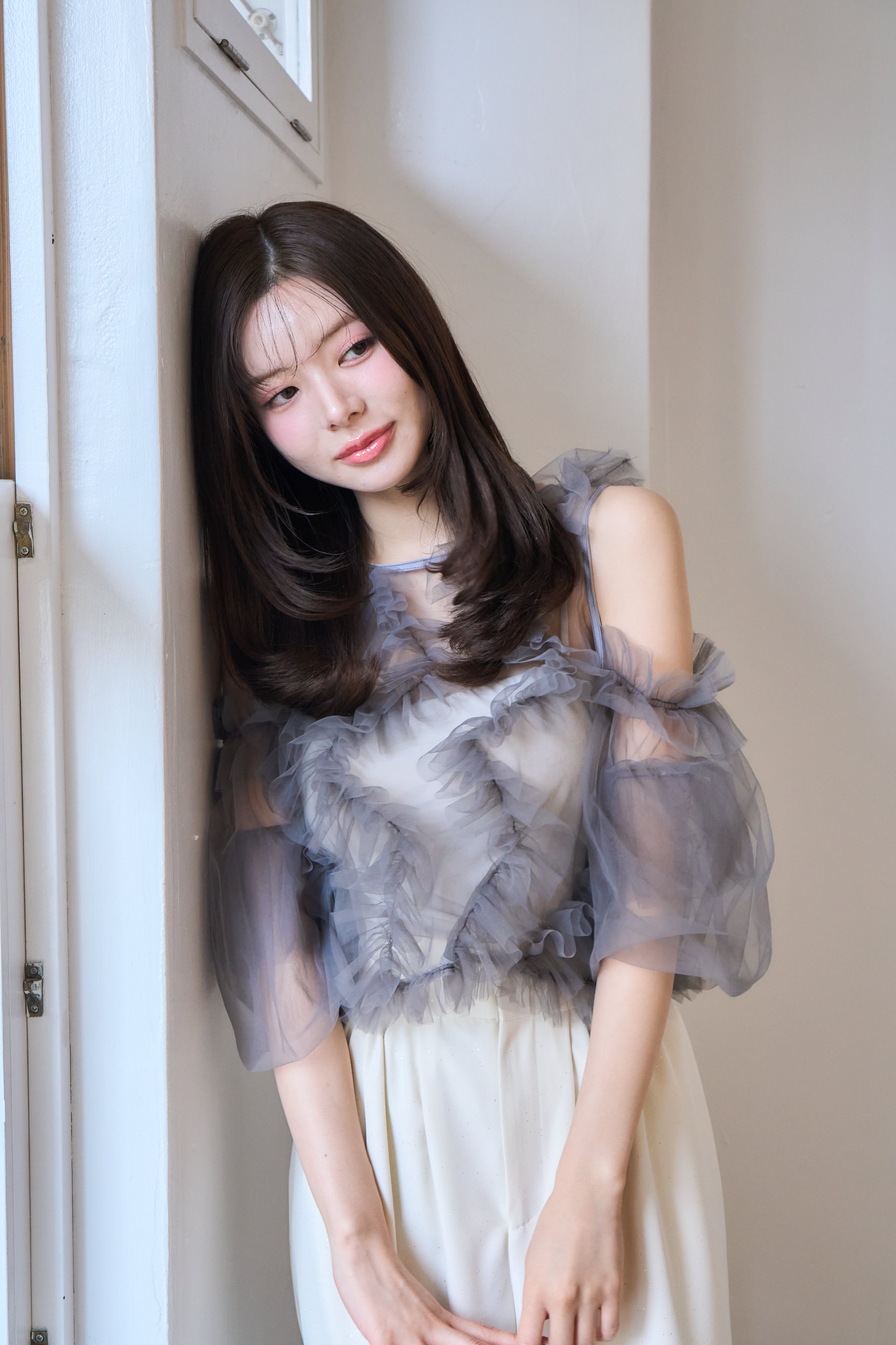 new colors⟡.·】partage tulle tops – POMIII PARTAGE