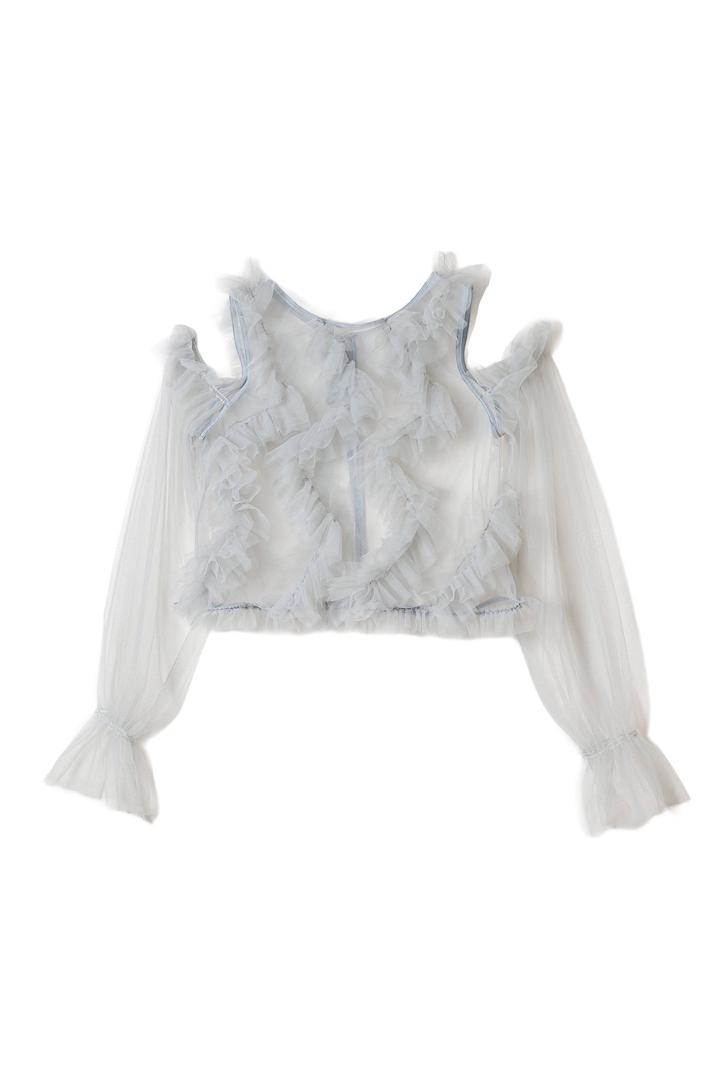 new colors⟡.·】partage tulle tops – POMIII PARTAGE