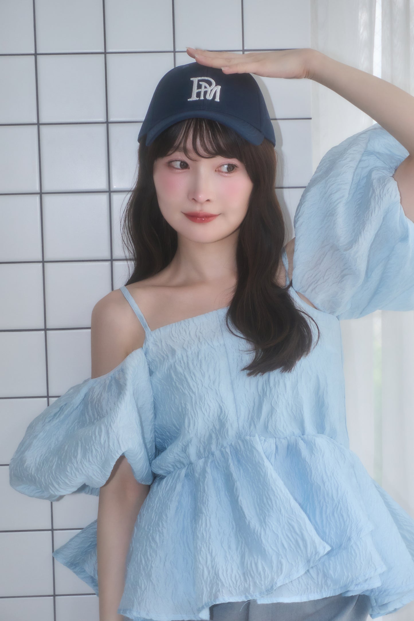 PM logo bijou cap