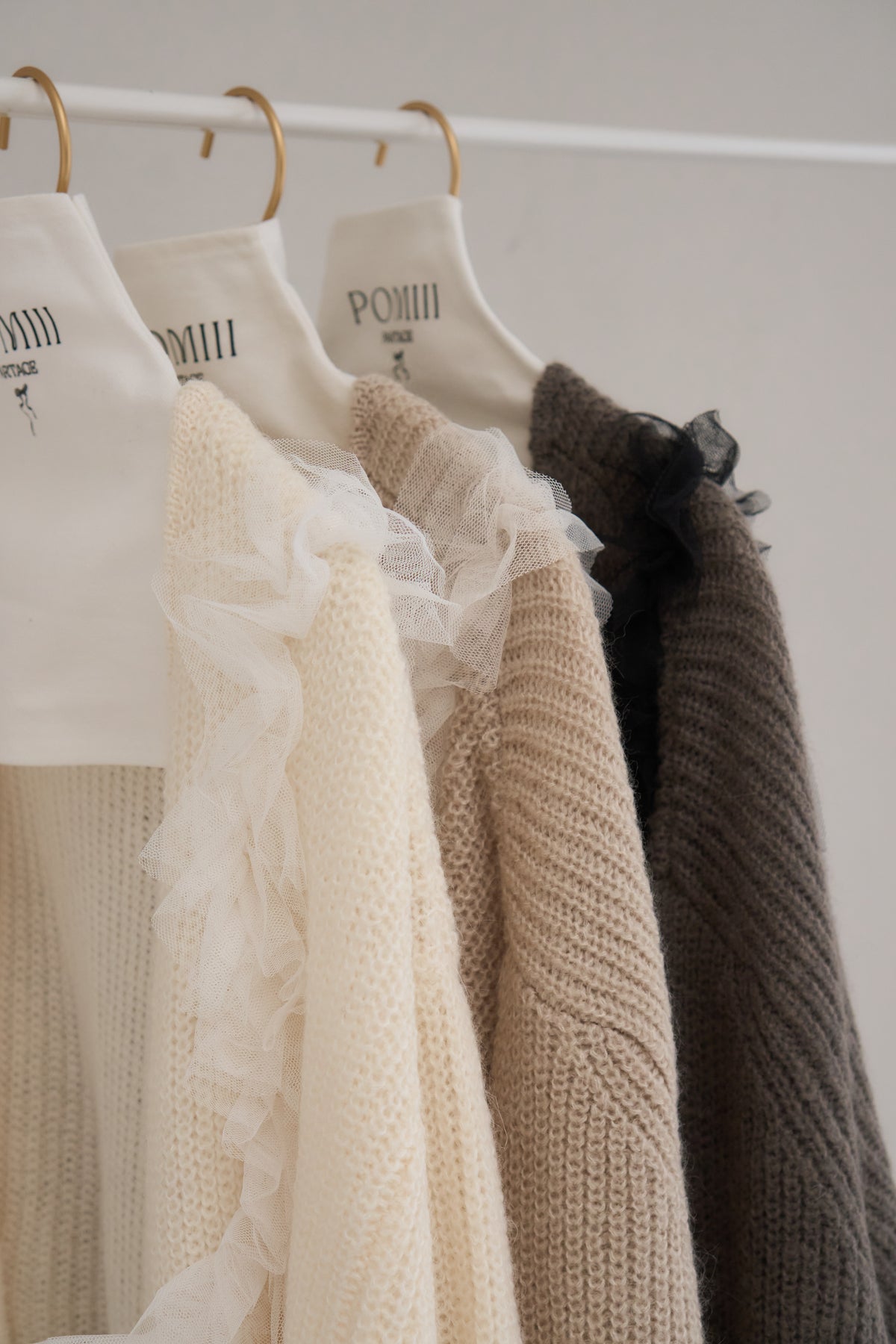 tulle big cardigan