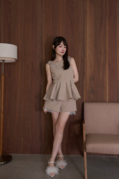 bijou peplum tops