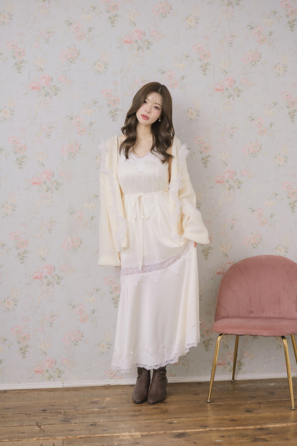 dreamy satin cami op