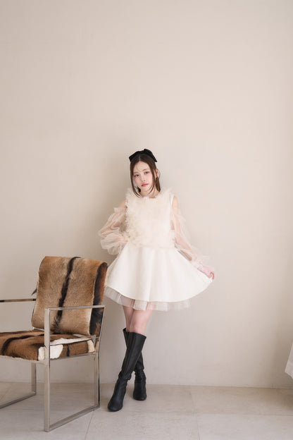 partage tulle tops