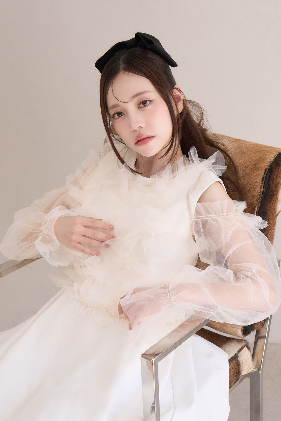 スカート POMIII PARTAGE mermaid frill tulle skirt 商品 – POMIII PARTAGE