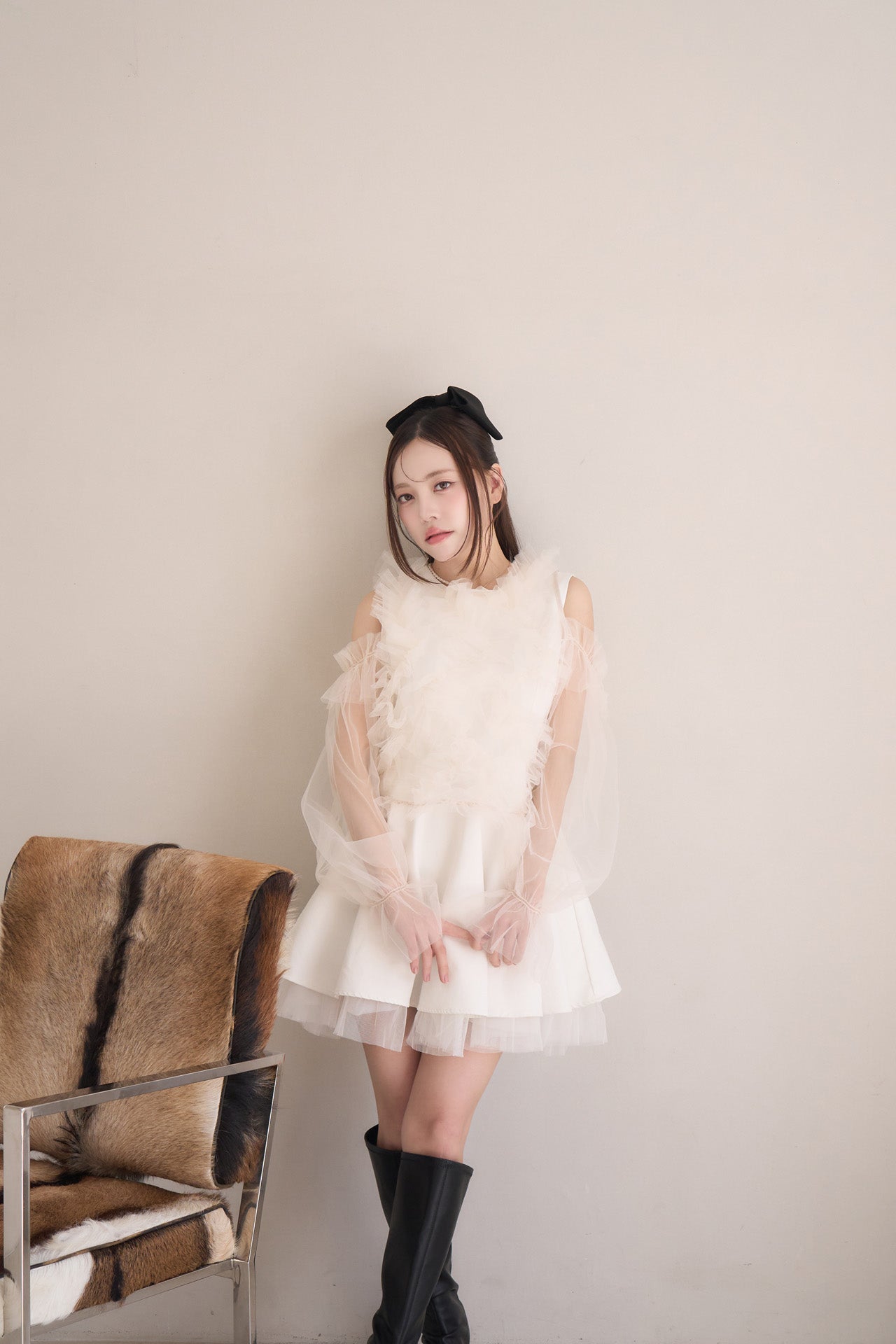 partage tulle tops