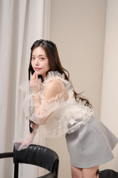 partage tulle tops