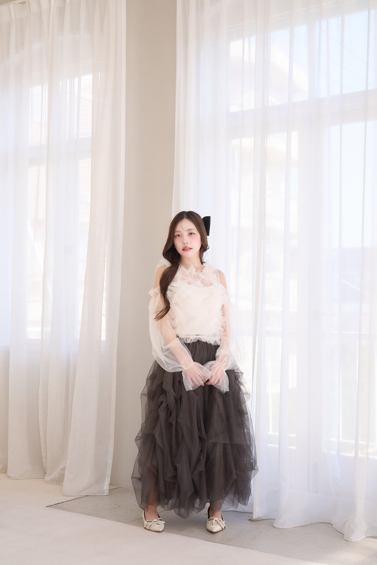 partage tulle tops