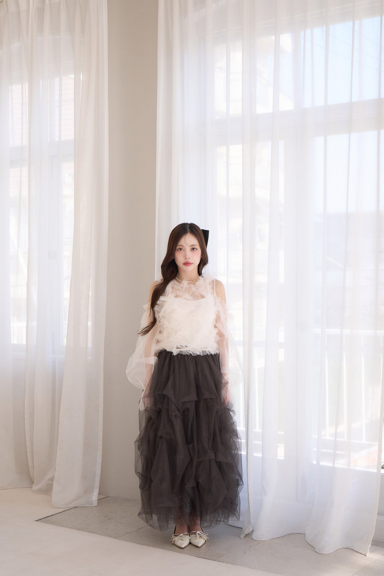 partage tulle tops