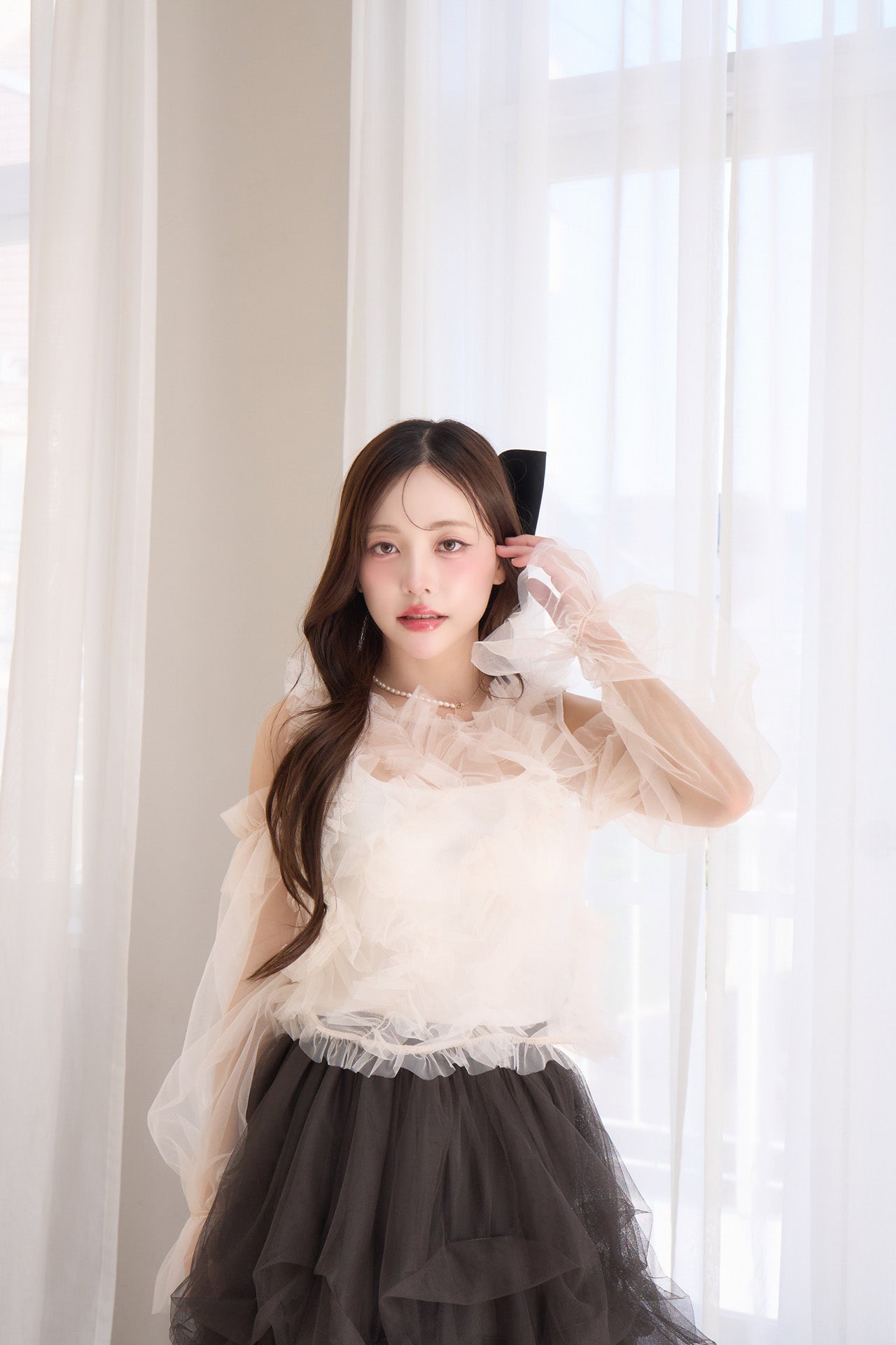partage tulle tops