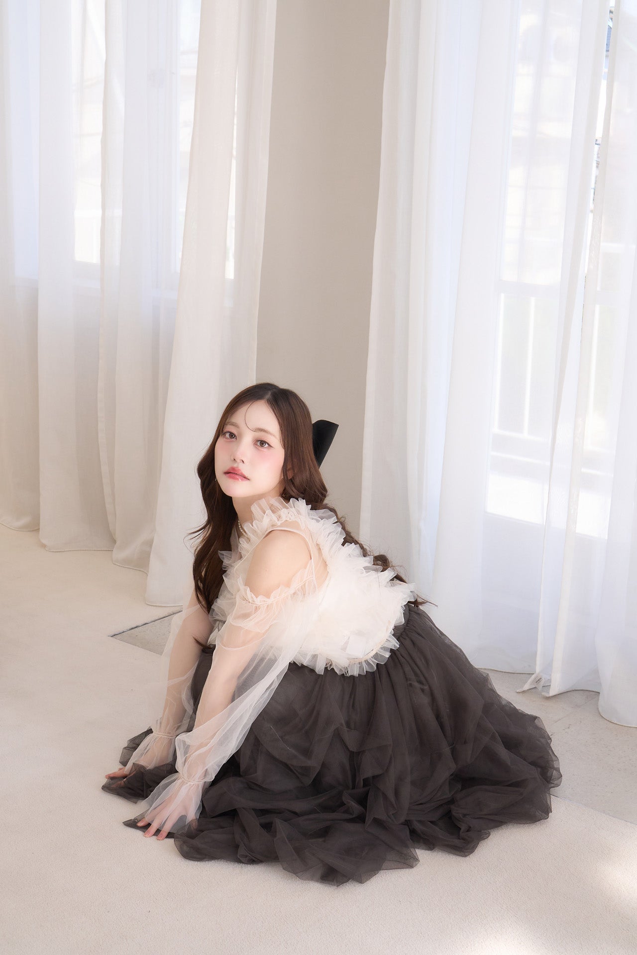 partage tulle tops