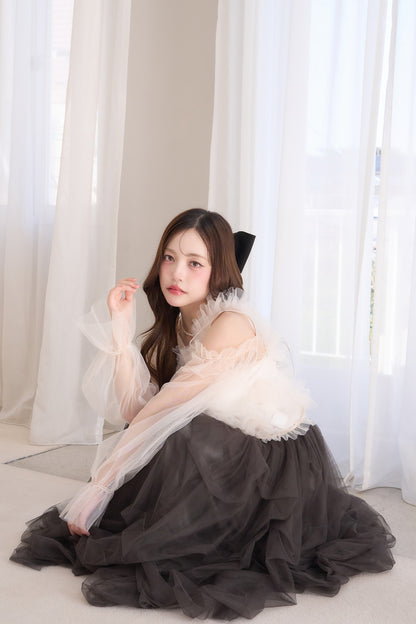 partage tulle tops