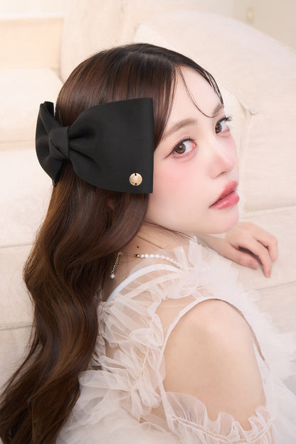 partage big ribbon barrette