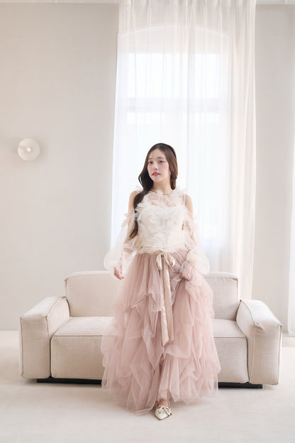 partage tulle tops