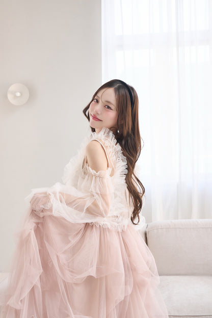 partage tulle tops