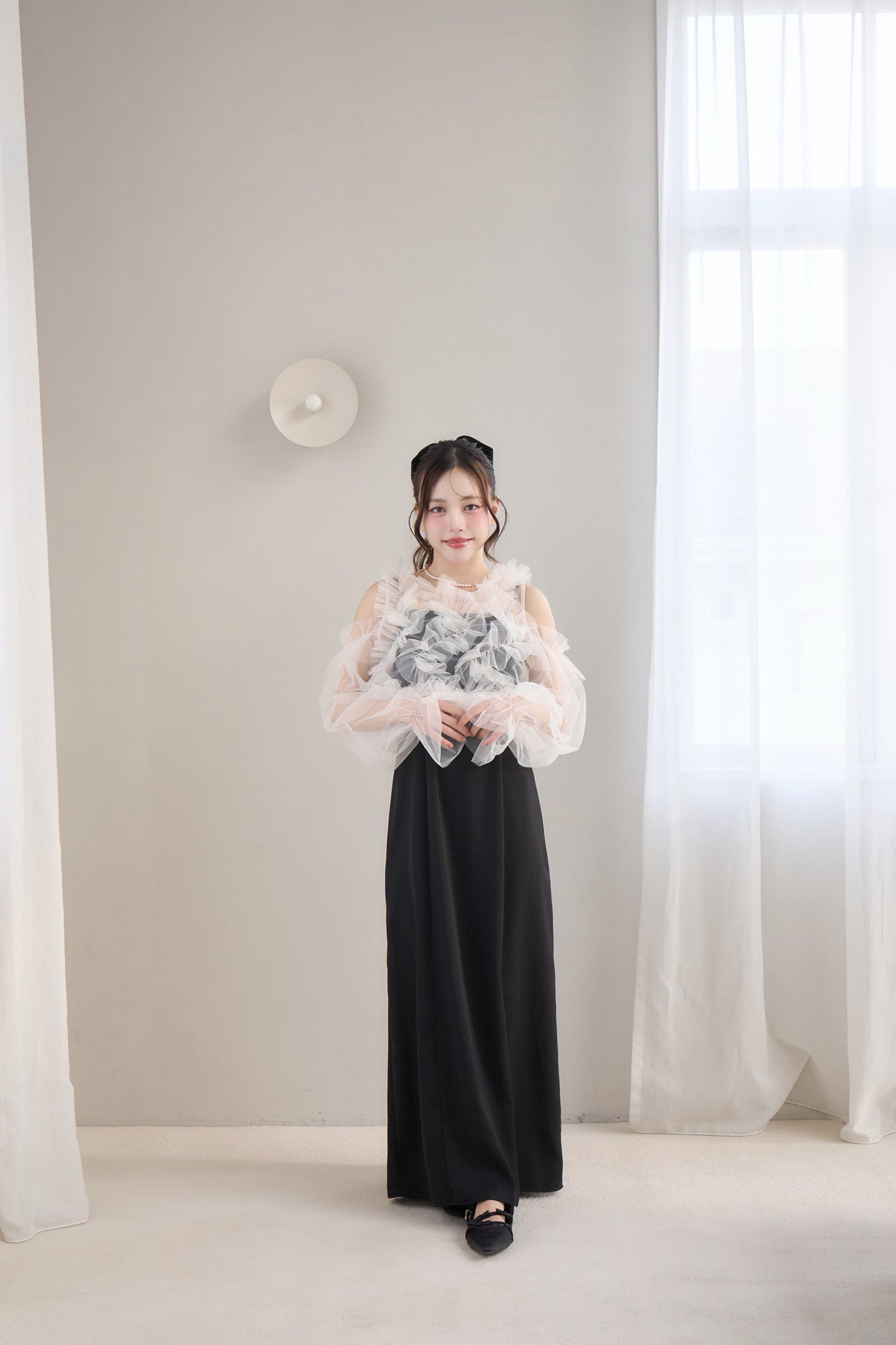 partage tulle tops
