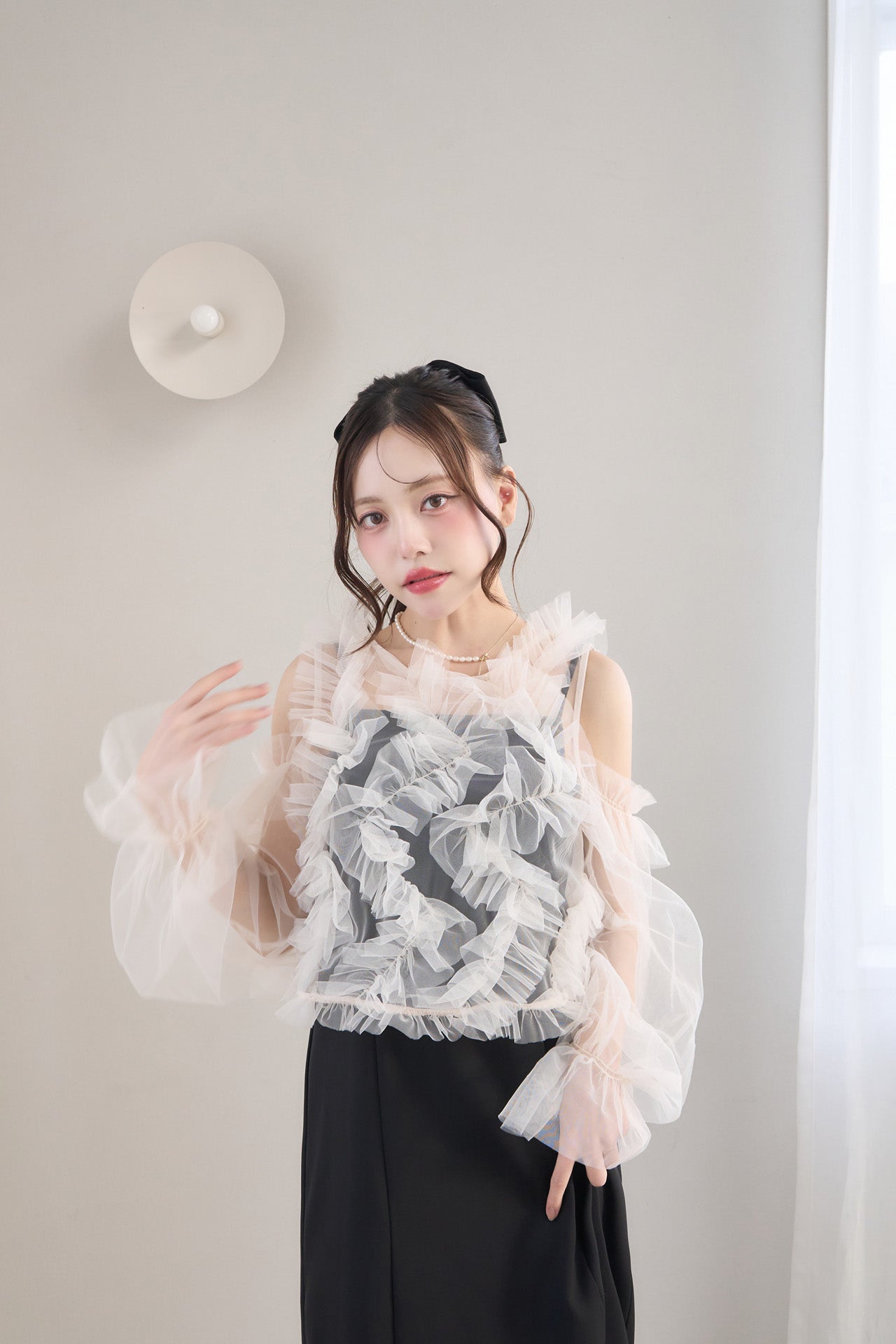 partage tulle tops