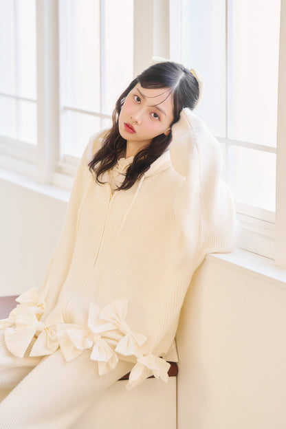 ribbon ribbon flight knit  set-up