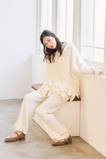 ribbon ribbon flight knit  set-up