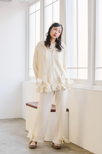 ribbon ribbon flight knit  set-up