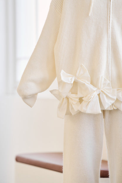 ribbon ribbon flight knit  set-up
