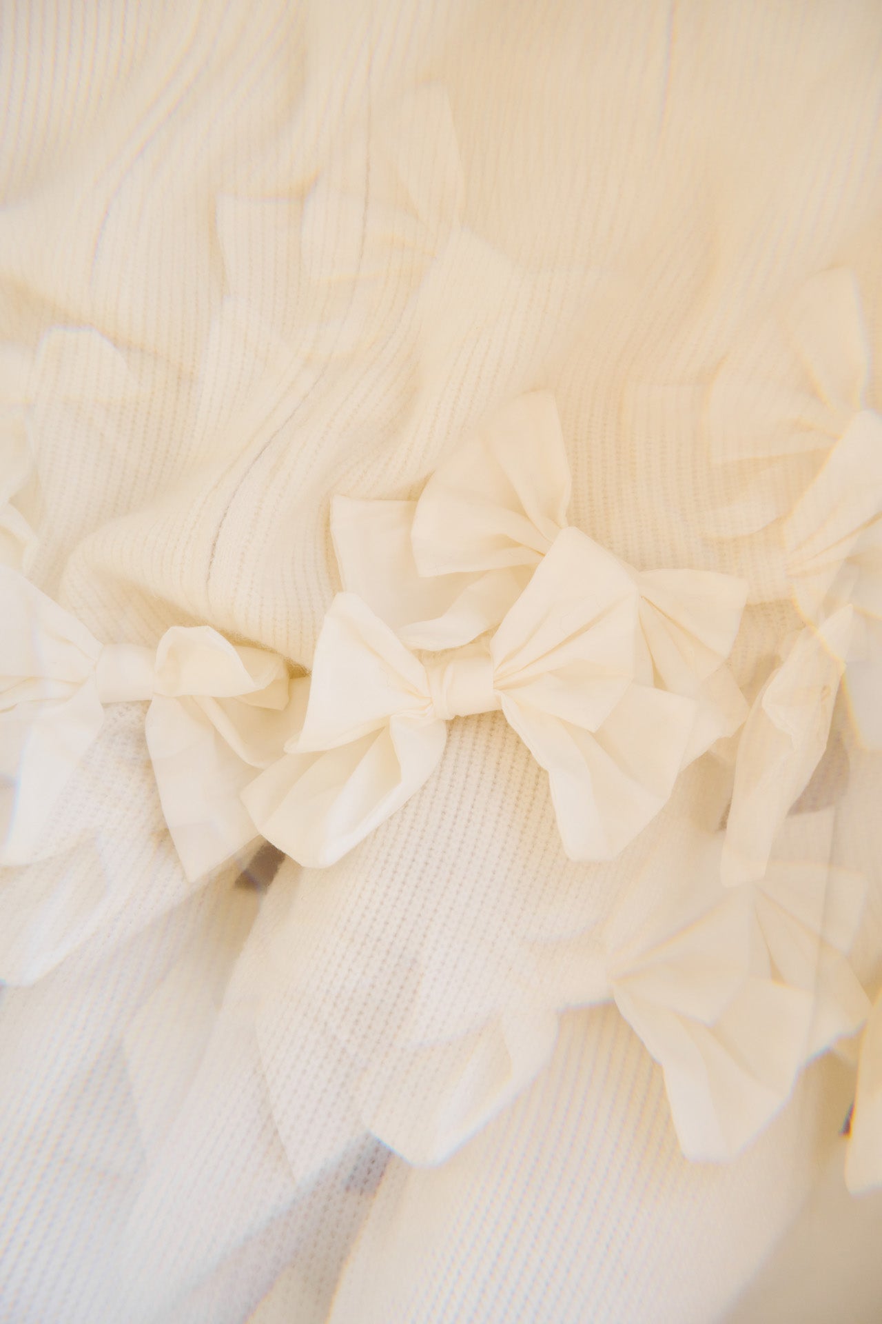 【販売開始日 1月31日】ribbon ribbon flight knit  set-up