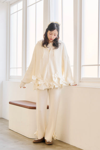 ribbon ribbon flight knit  set-up