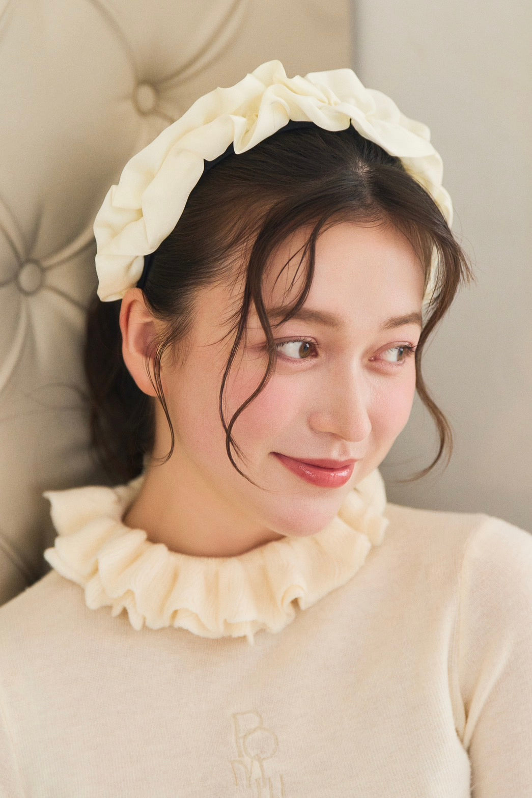 frill volume headband