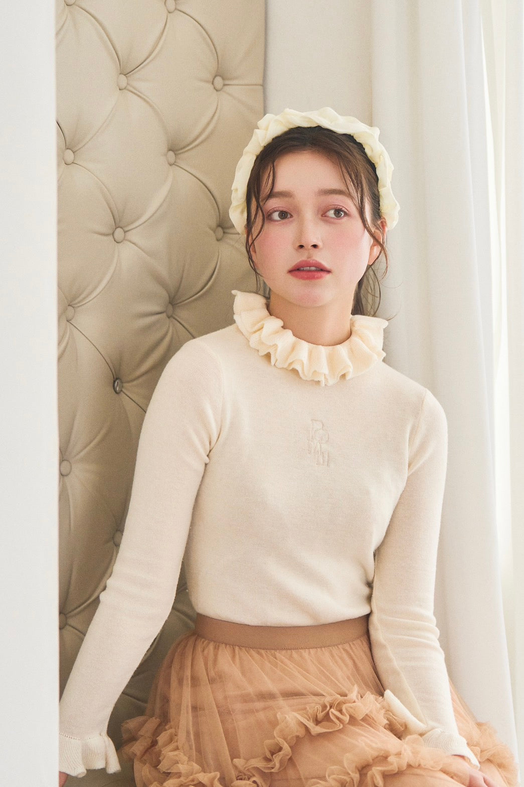 frill volume headband