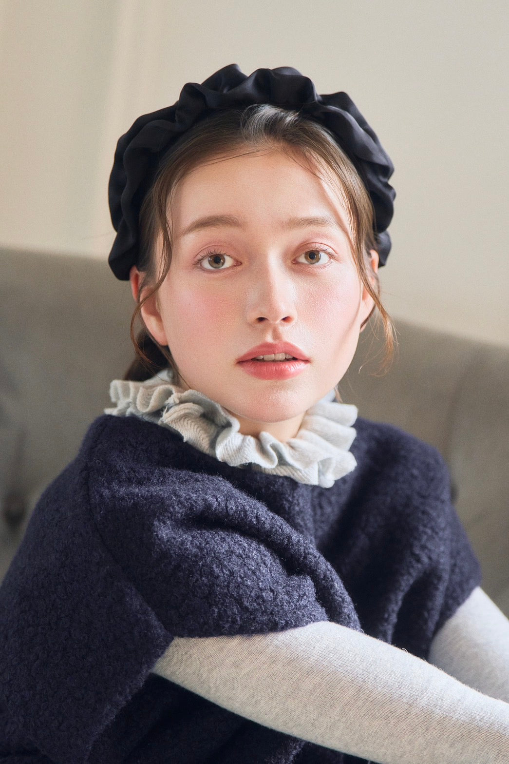 frill volume headband