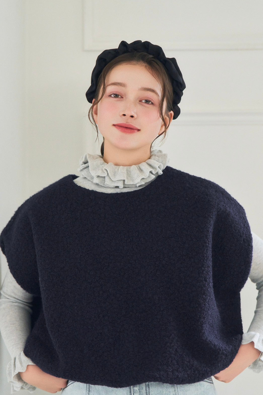 frill volume headband