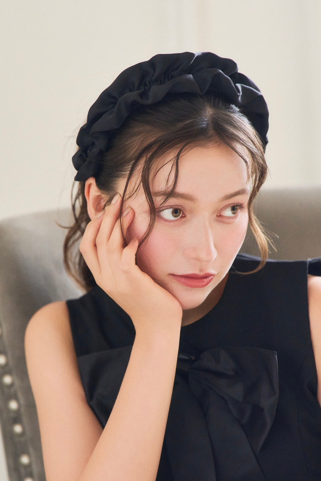 frill volume headband