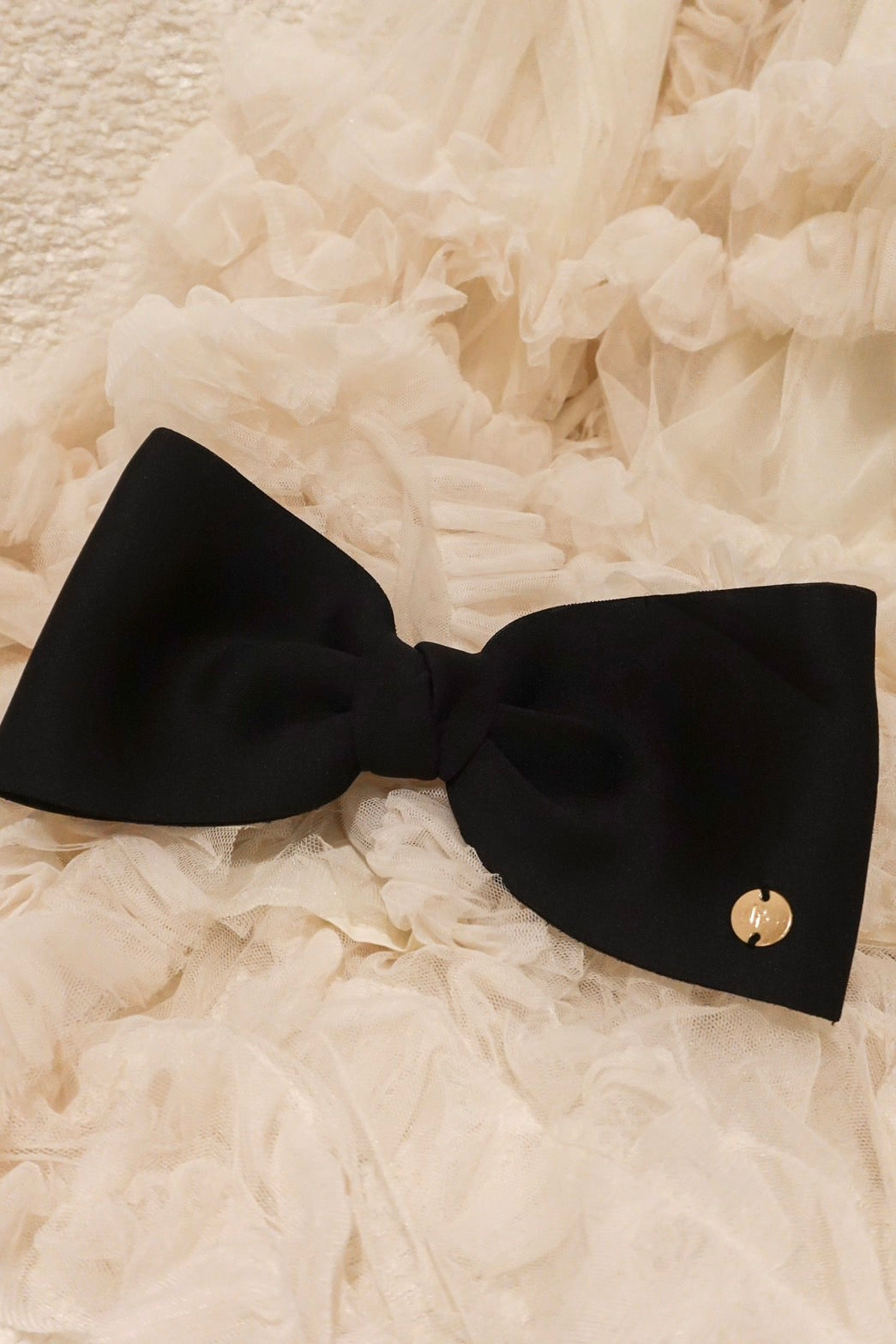 partage big ribbon barrette