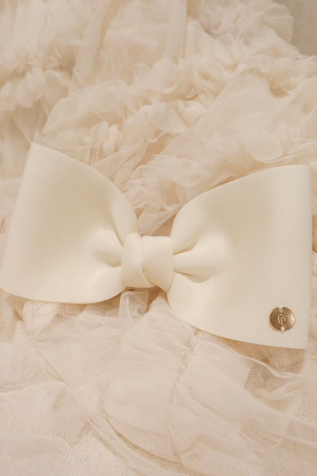 partage big ribbon barrette
