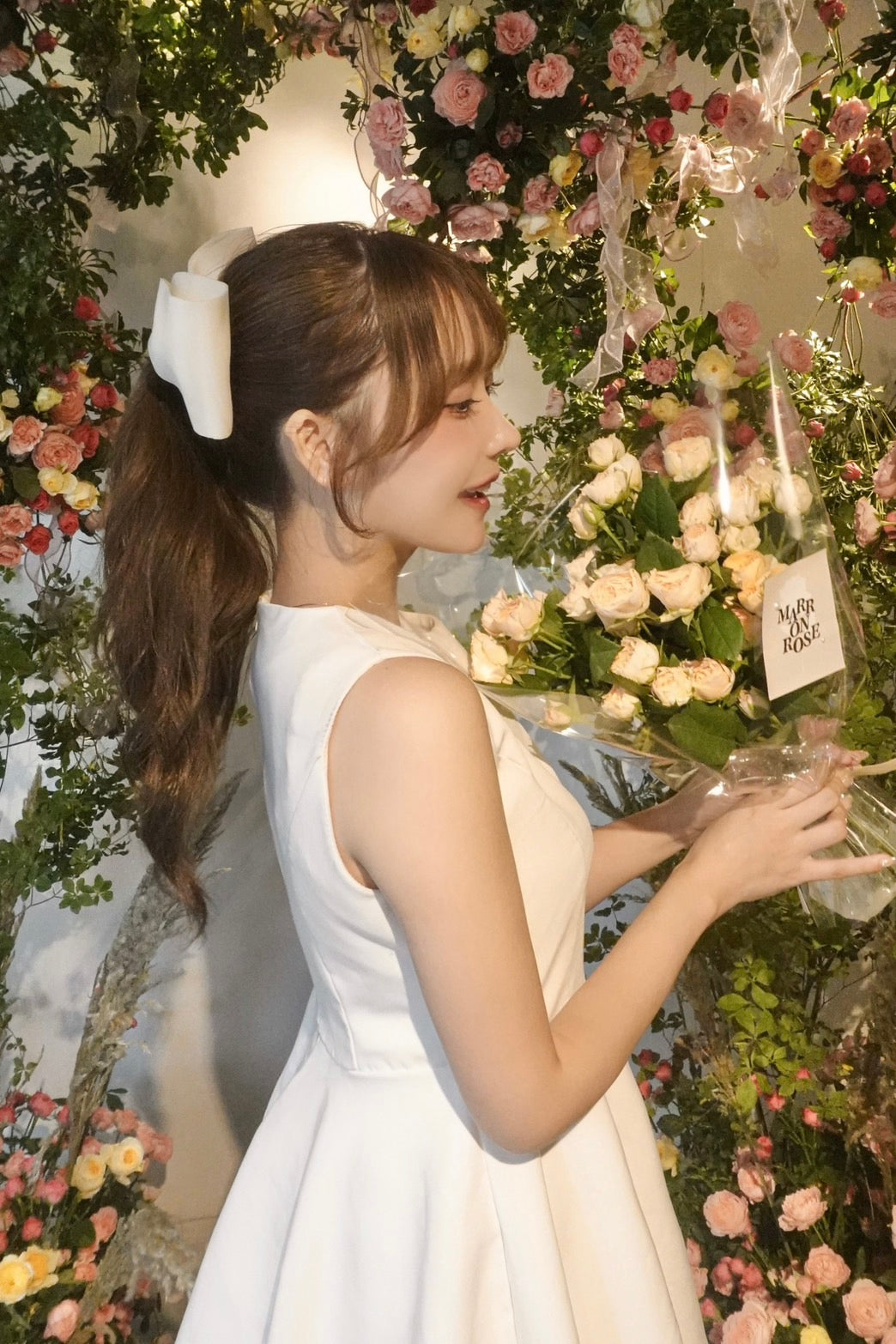 partage big ribbon barrette