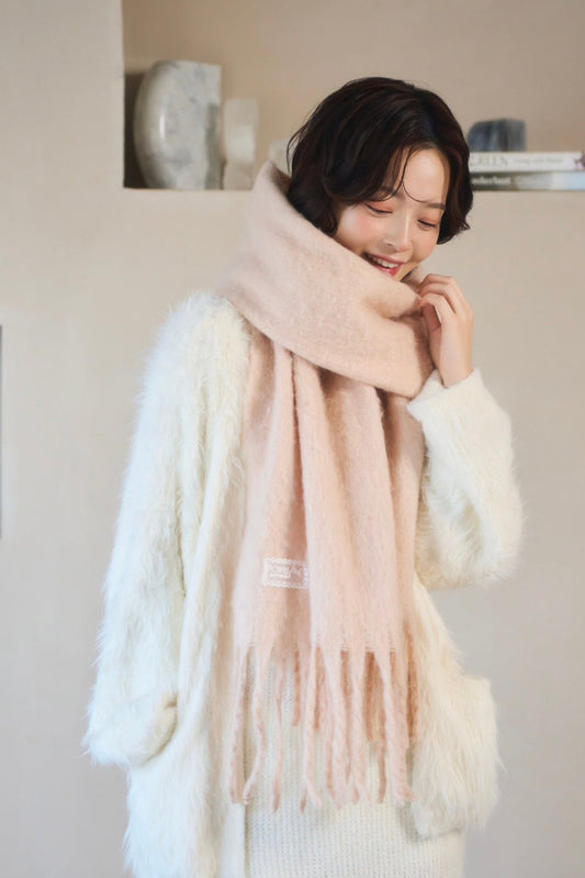 【12月6日22時販売開始】lace tag fluffy muffler
