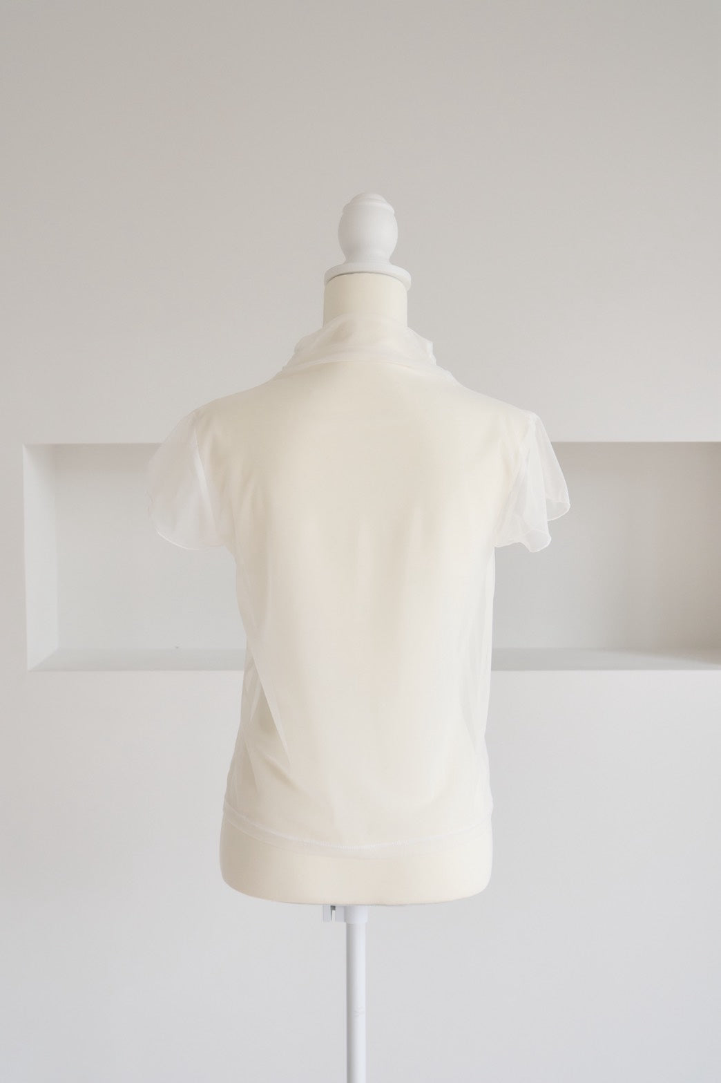 soft veil sheer tops