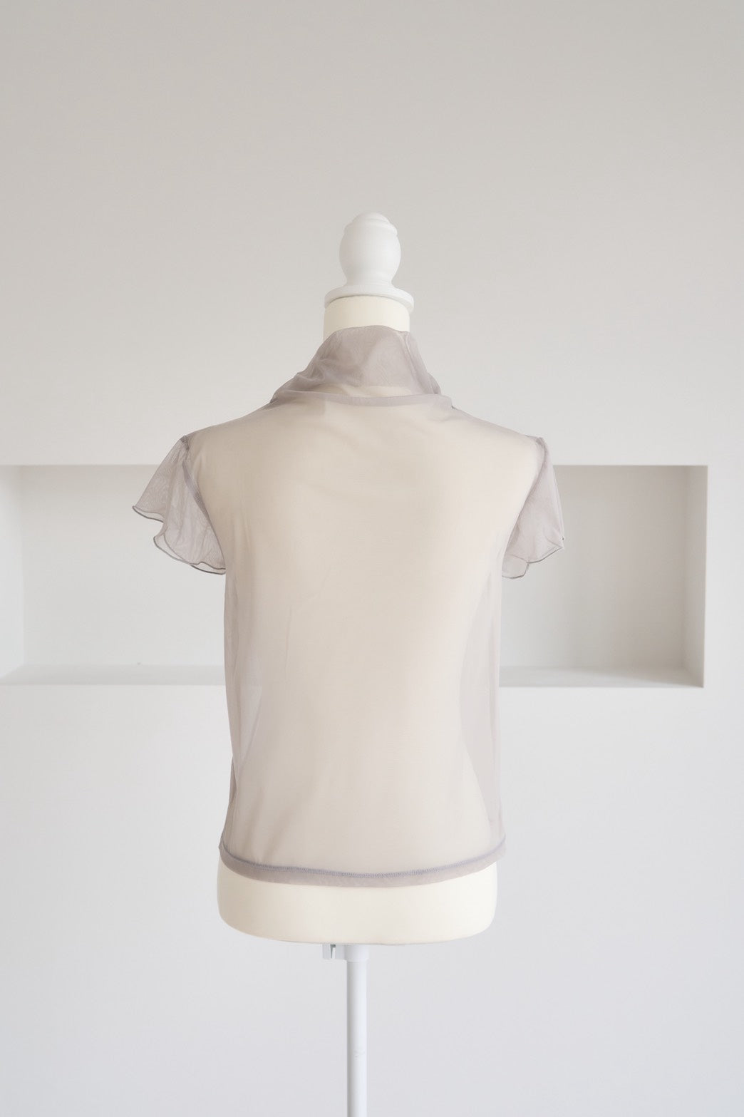 soft veil sheer tops